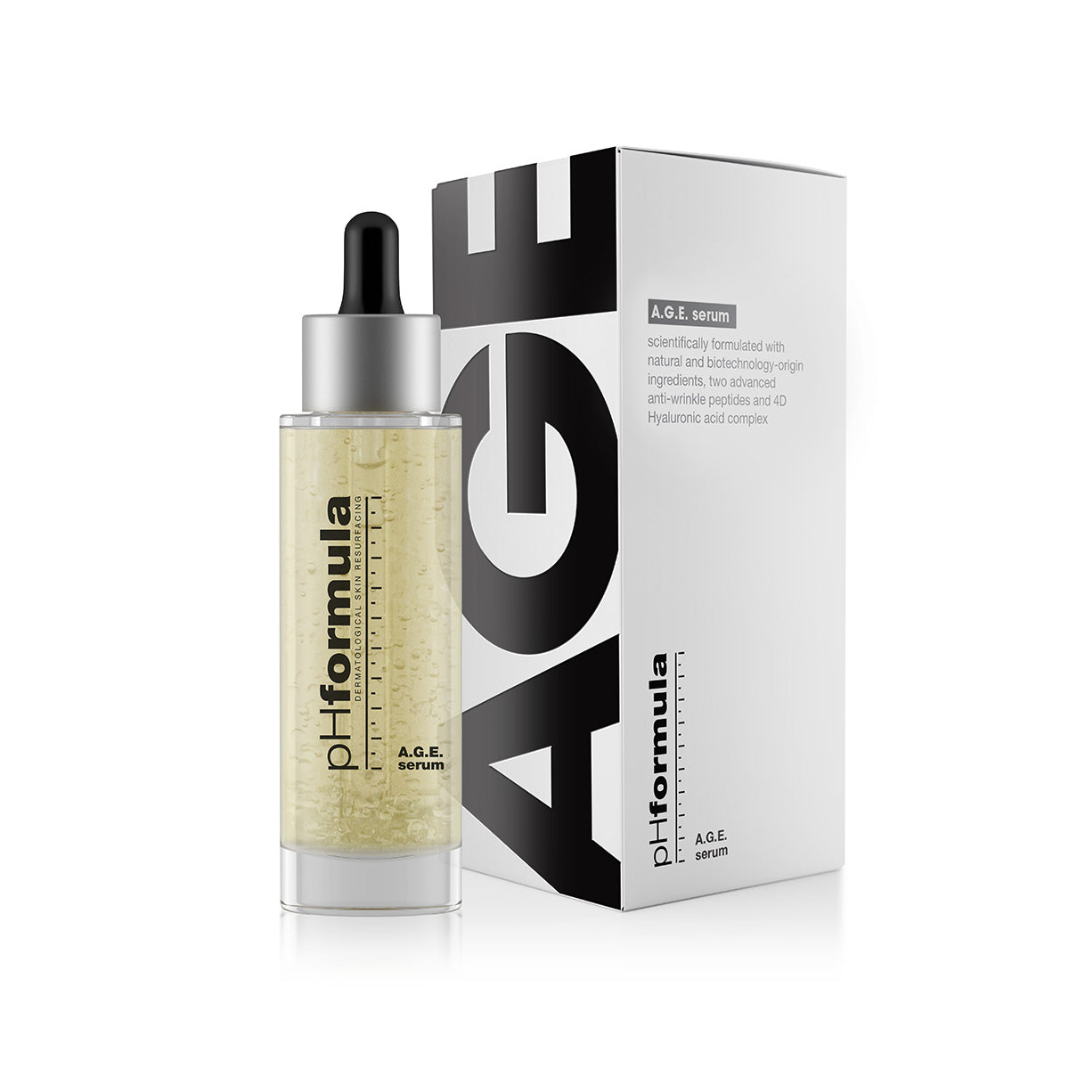 Luxurious anti-ageing serum with Kombucha, peptides, and stem cells to brighten skin, smooth fine lines, and strengthen the skin barrier with natural biotechnological ingredients