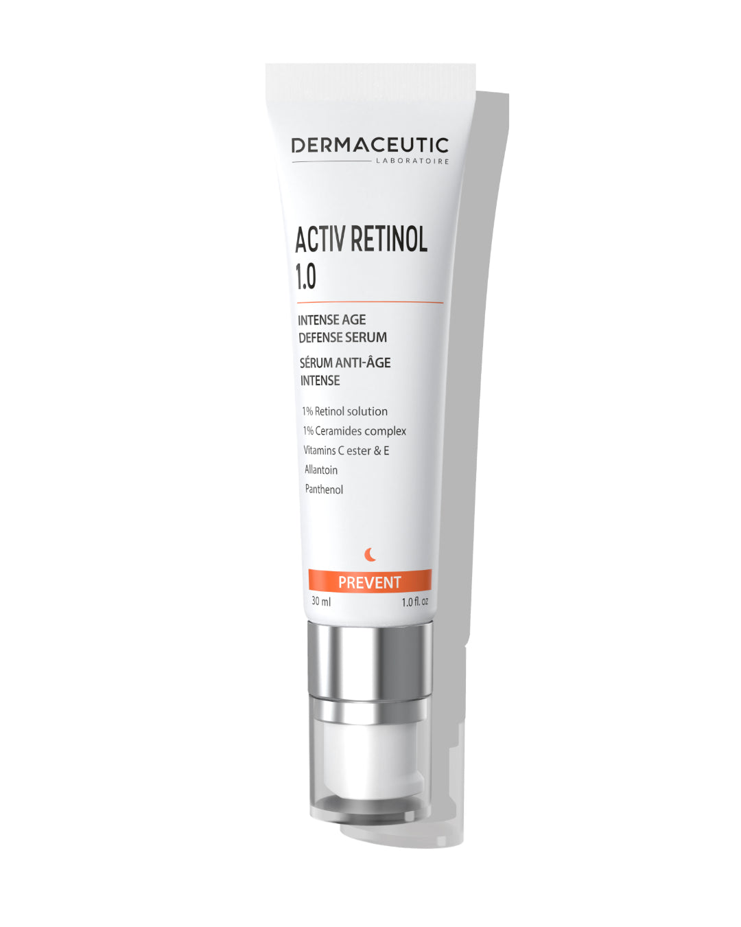 Dermaceutic Activ Retinol 1.0 skincare serum on a white background