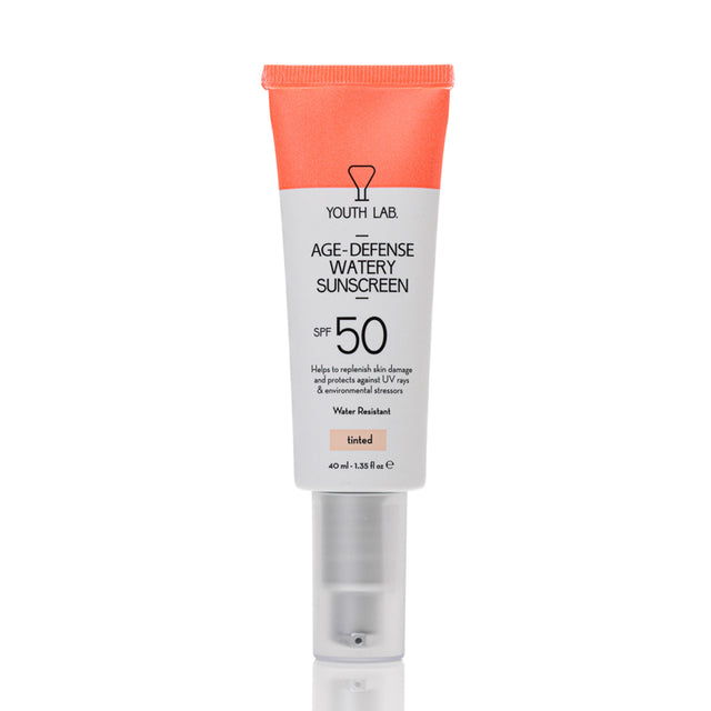 Age Defense Watery Sunscreen SPF50 tinted