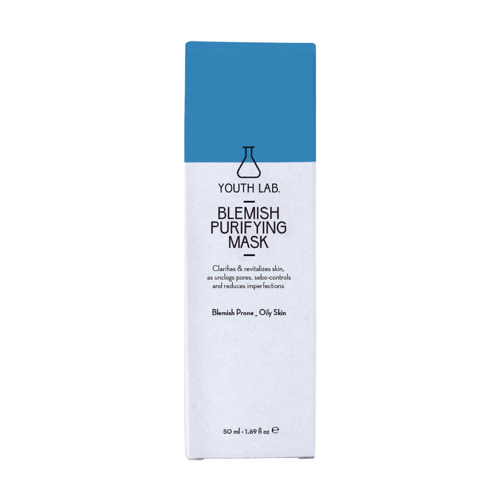 Clarifying exfoliating mask to minimize pores and refresh dull, congested skin"