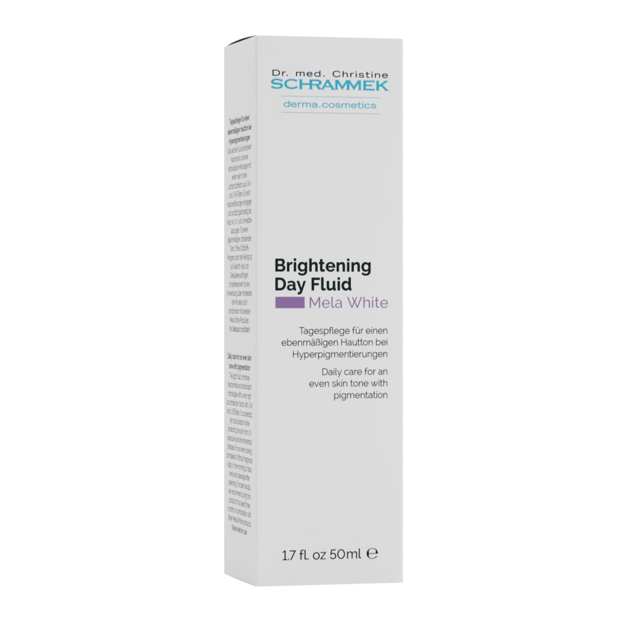 Brightening SPF 50 fluid with niacinamide, helps fade dark spots and protect against future pigmentation.