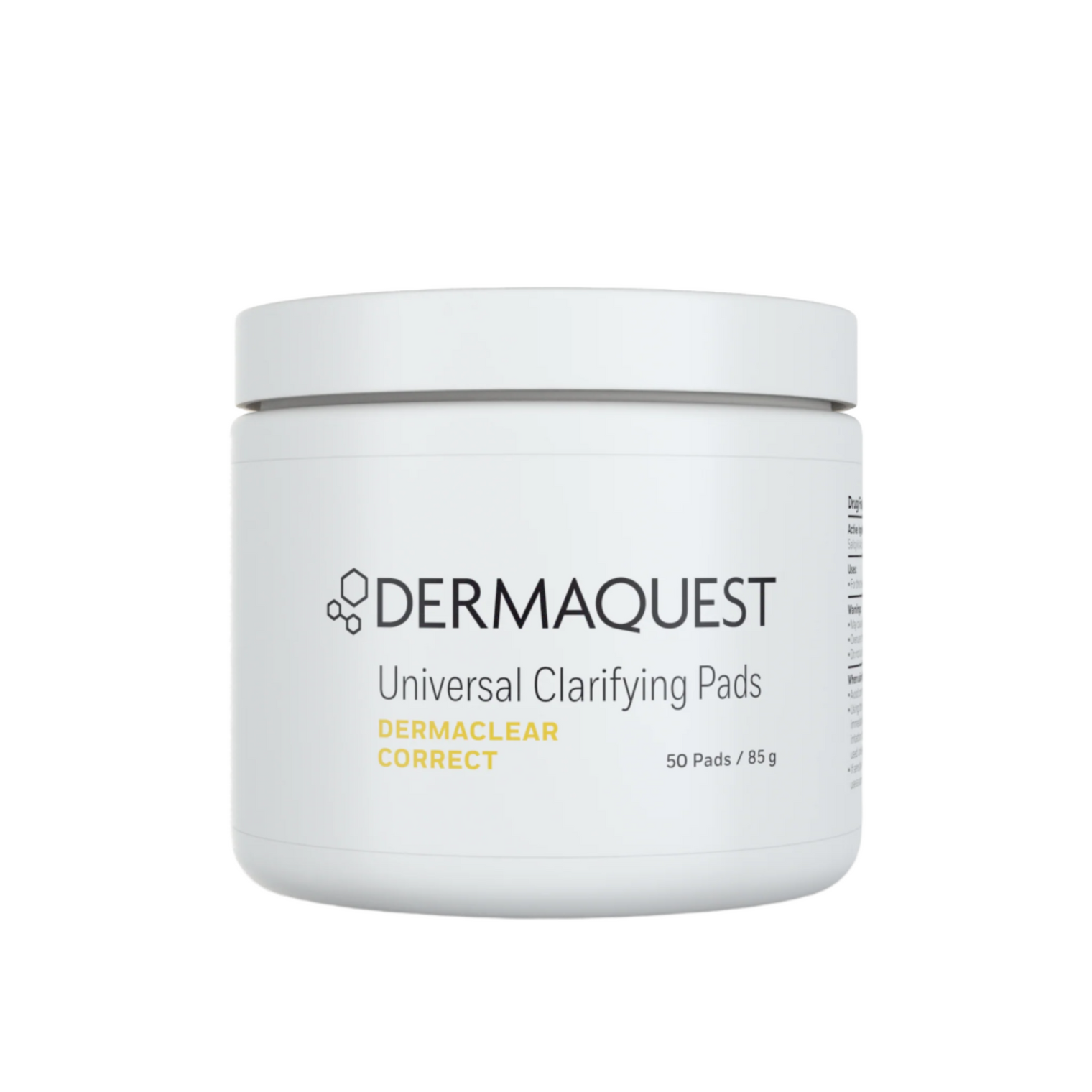 Radiance-boosting cleansing pads displayed in a modern jar, designed to smooth texture, even skin tone, and target blemishes