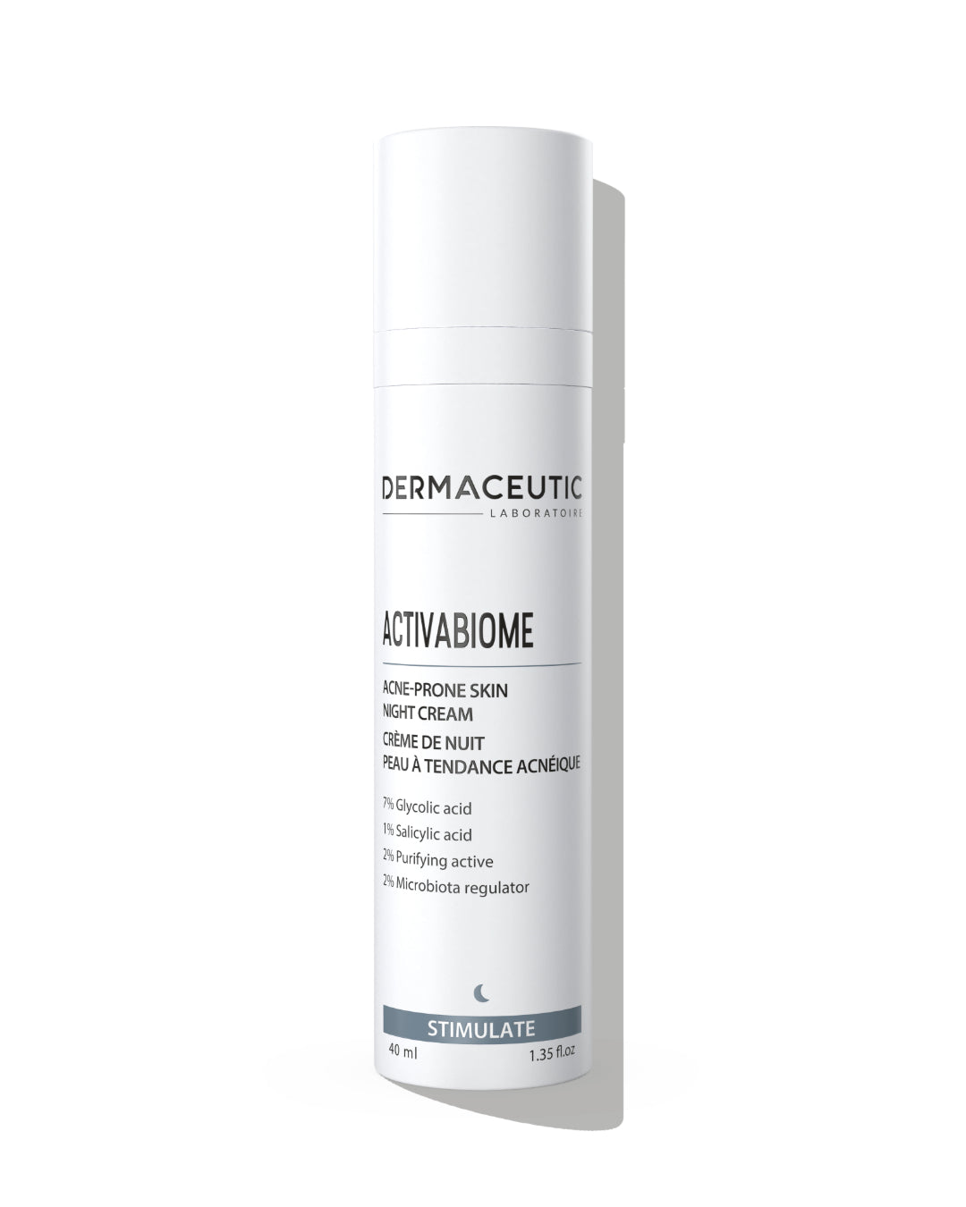 Dermaceutic Activabiome skincare product on a white background