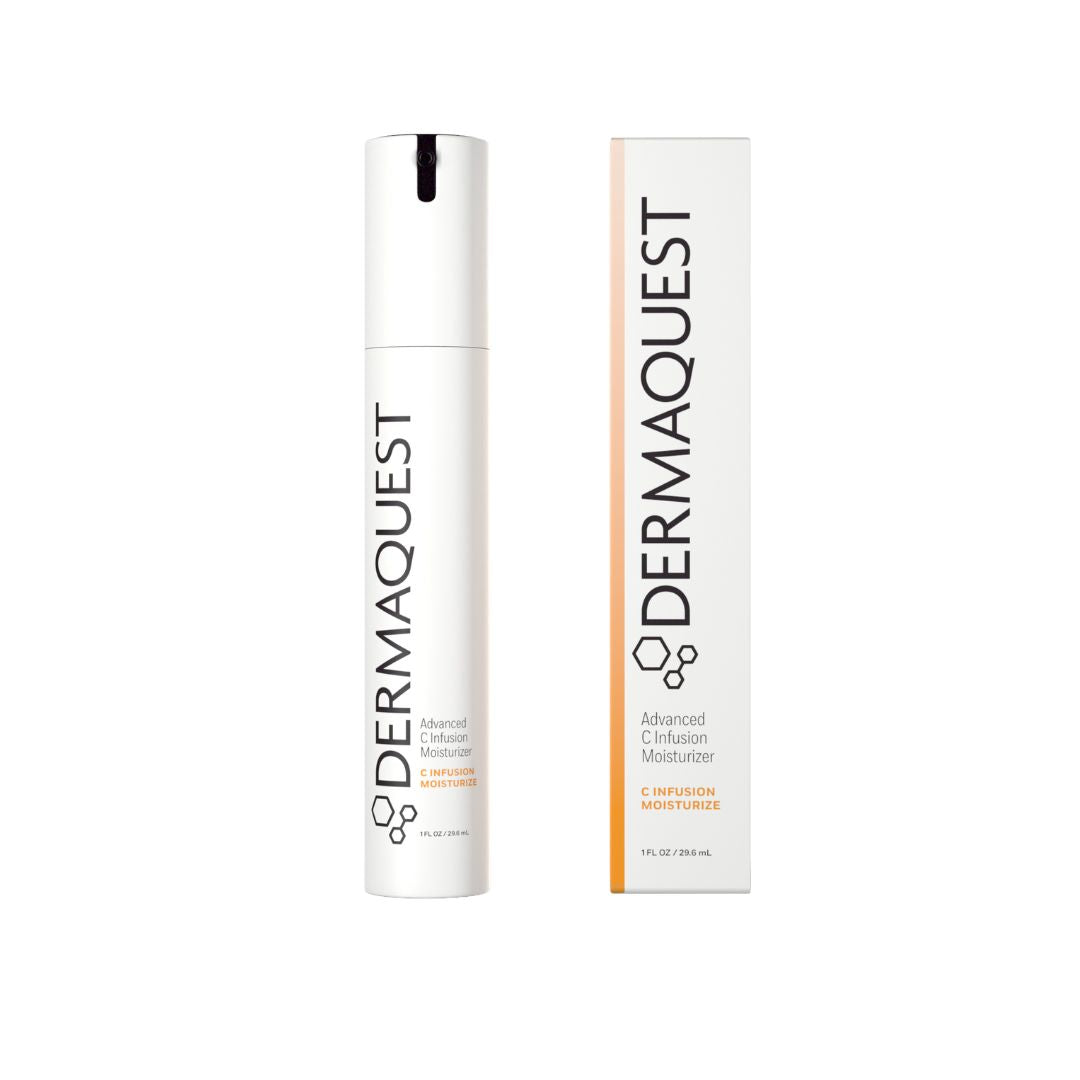 Vitamin C moisturiser with 10 percent THD ascorbate for brightening skin and controlling oil while improving uneven tone