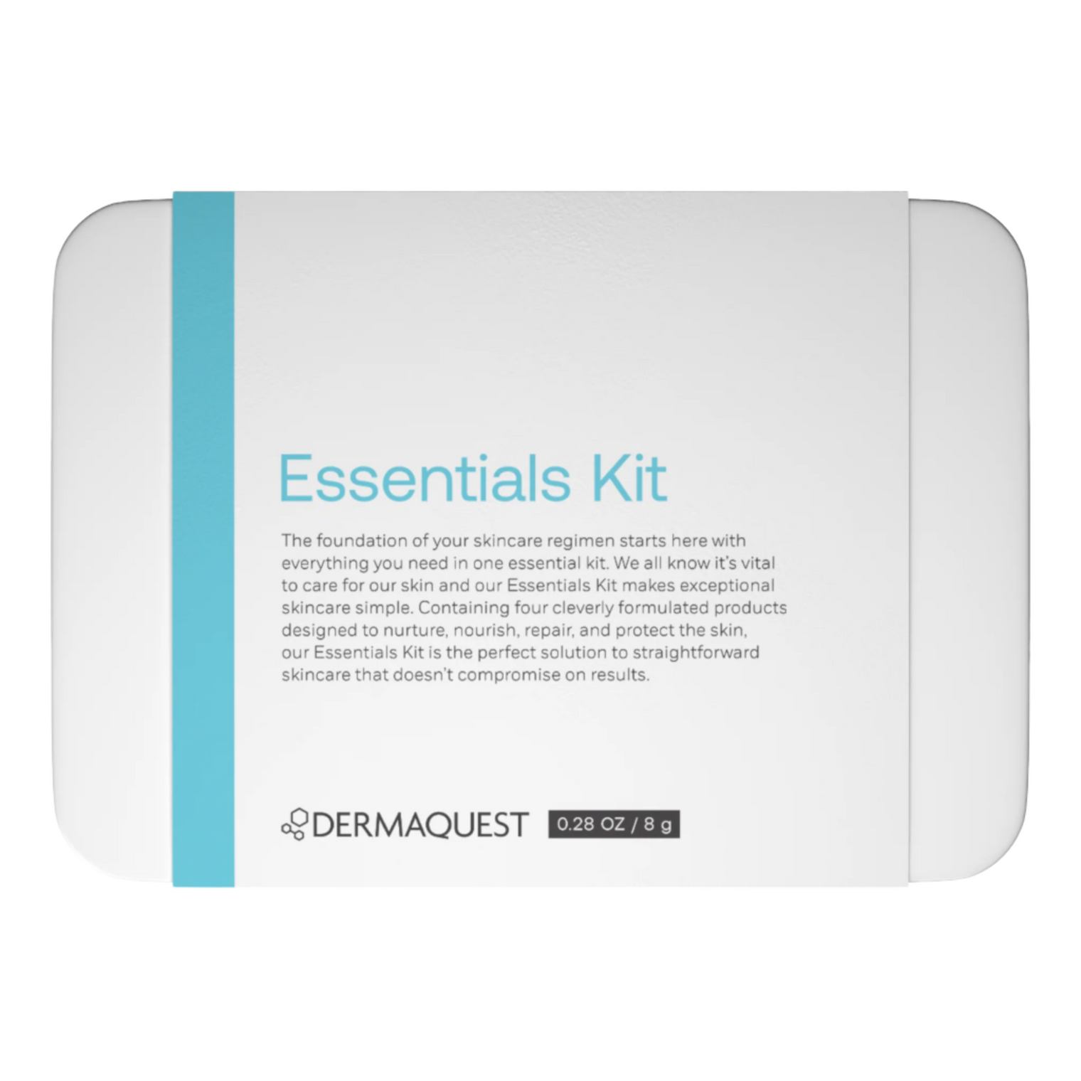 The DERMAQUEST Essential Kit is a complete daily skincare regimen designed specifically for dry and dehydrated skin.