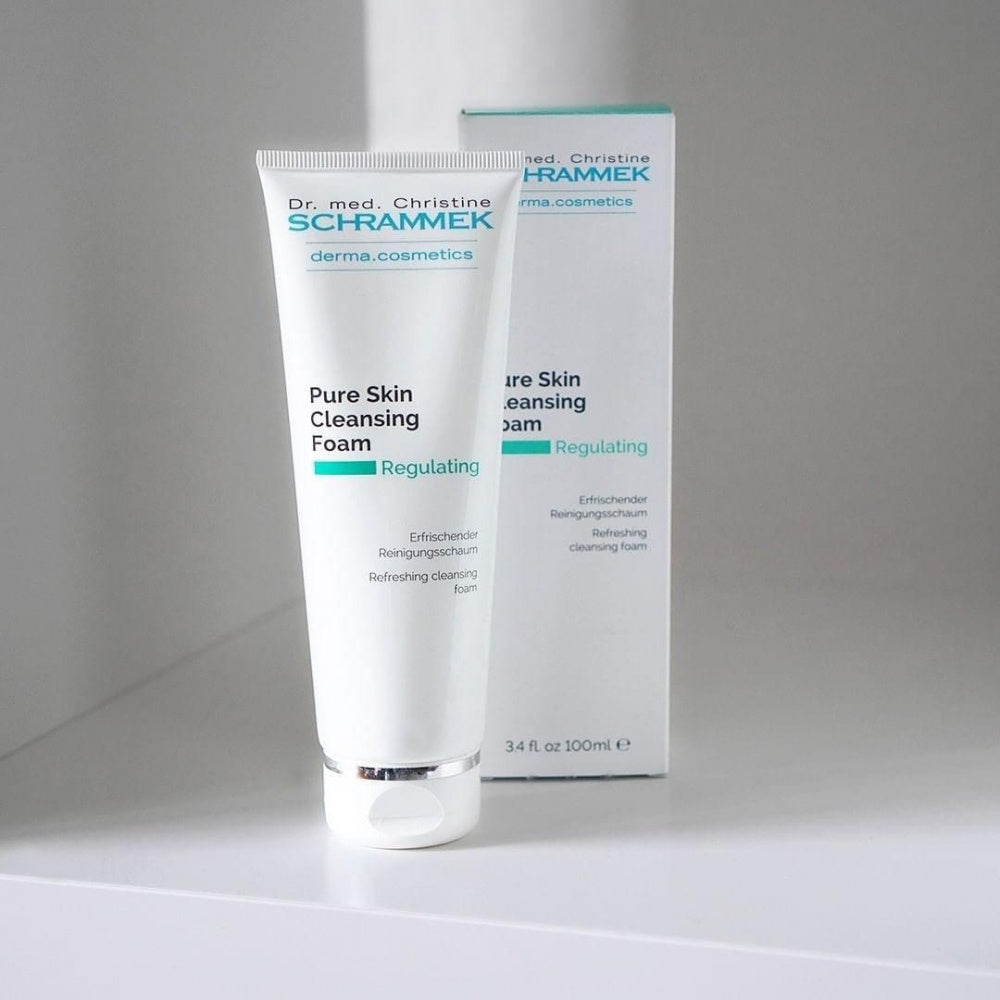 Cleansing foam from Dr Schrammek.