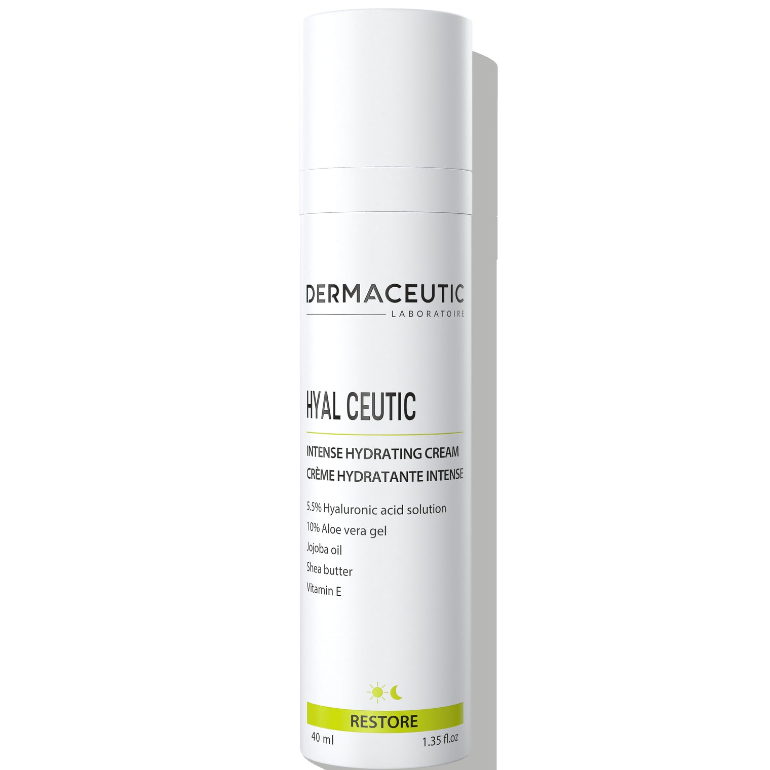 Hydrating skincare cream ideal for restoring skin after aesthetic treatments or daily moisturising.