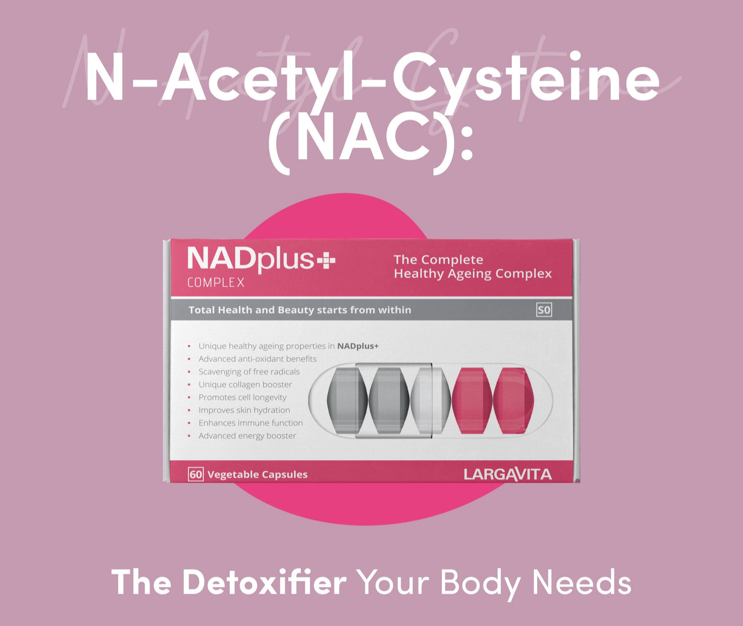 NAD plus+ Complex - Largavita Bioscience