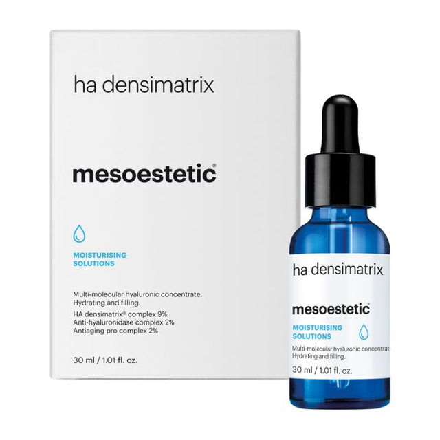HA Densimatrix hyaluronic acid serum for deep hydration and anti-aging benefits.