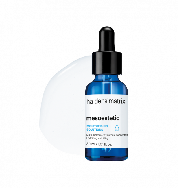 Multi-layer hyaluronic acid concentrate for plumper, firmer skin.