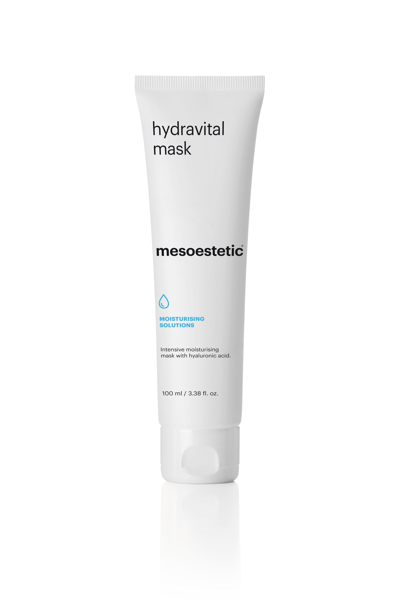 Moisturising mask with hyaluronic acid and argan oil to restore softness and glow