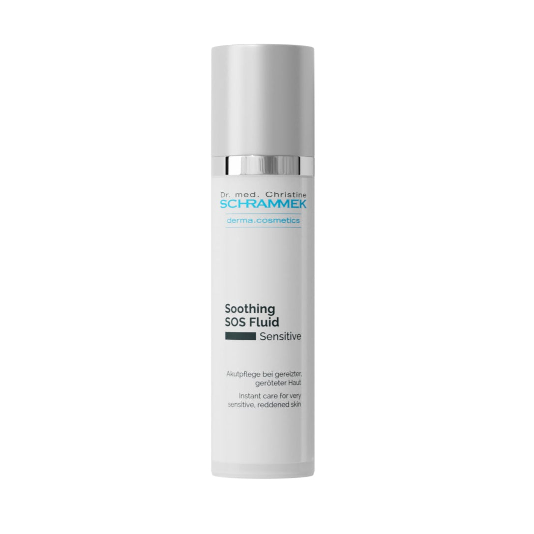 SOS skin treatment for sensitive, inflamed skin—hydrating and calming formula with CM Glucan Forte.