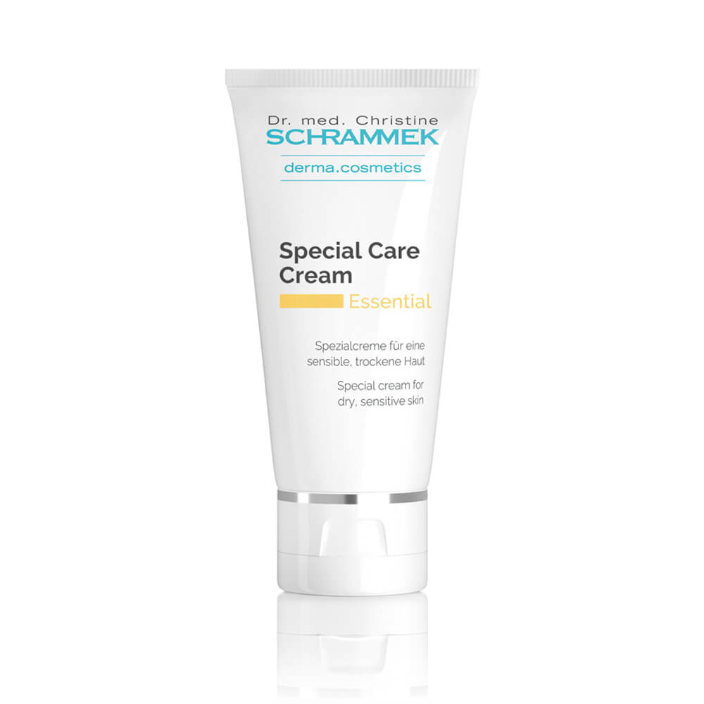 Lightweight cream for very sensitive and dry skin, enriched with Chamomile and Panthenol to calm redness, relieve tightness, and support the skin barrier.
