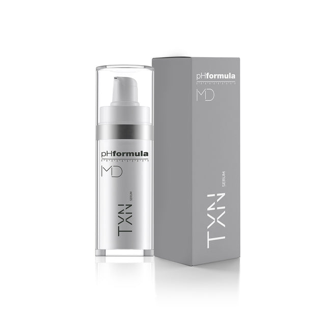 pHformula MD TXN Serum with Tranexamic acid, Niacinamide, and 4-Butylresorcinol for targeting dark spots, brightening skin tone, and reducing hyperpigmentation