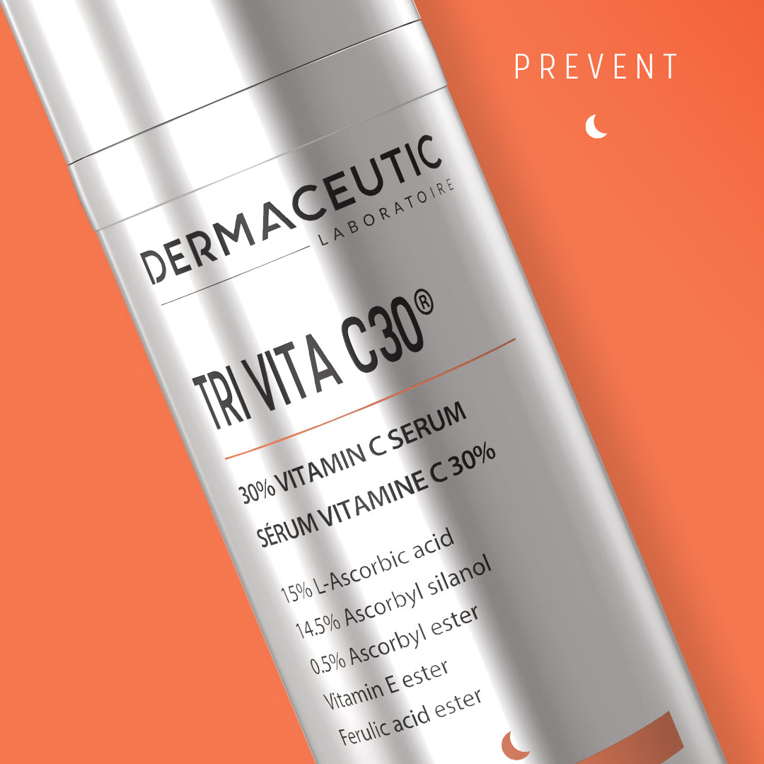 Clinically proven vitamin C face serum for sun-damaged and aging skin.