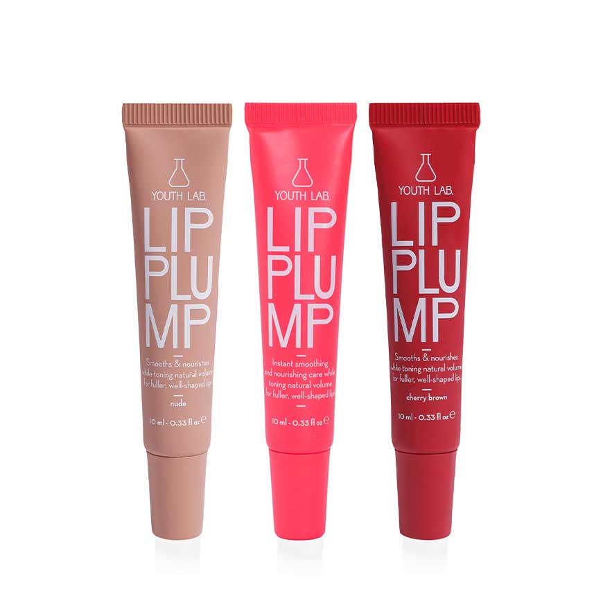 Tube of nourishing lip treatment designed to soothe, plump, and hydrate dry, irritated lips.