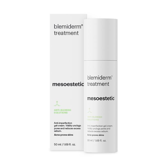 Blemiderm Treatment anti-blemish night cream with azelaic acid and retinol.