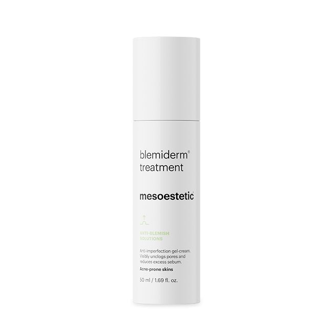 Mesoestetic Blemiderm Treatment for acne-prone skin in a 50ml bottle
