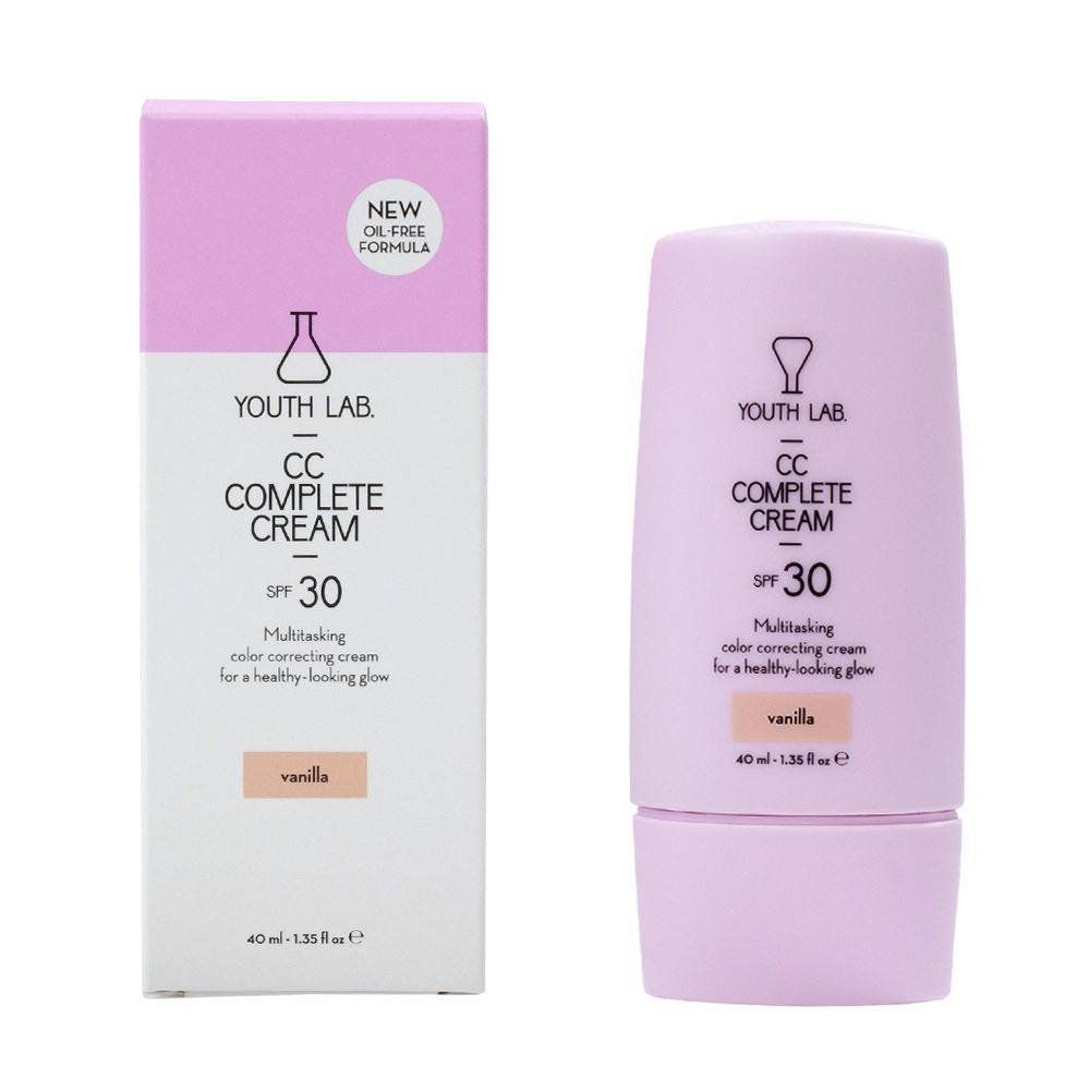 CC Complete Cream SPF 30 providing hydration, sun protection, and natural coverage for a flawless, radiant complexion.