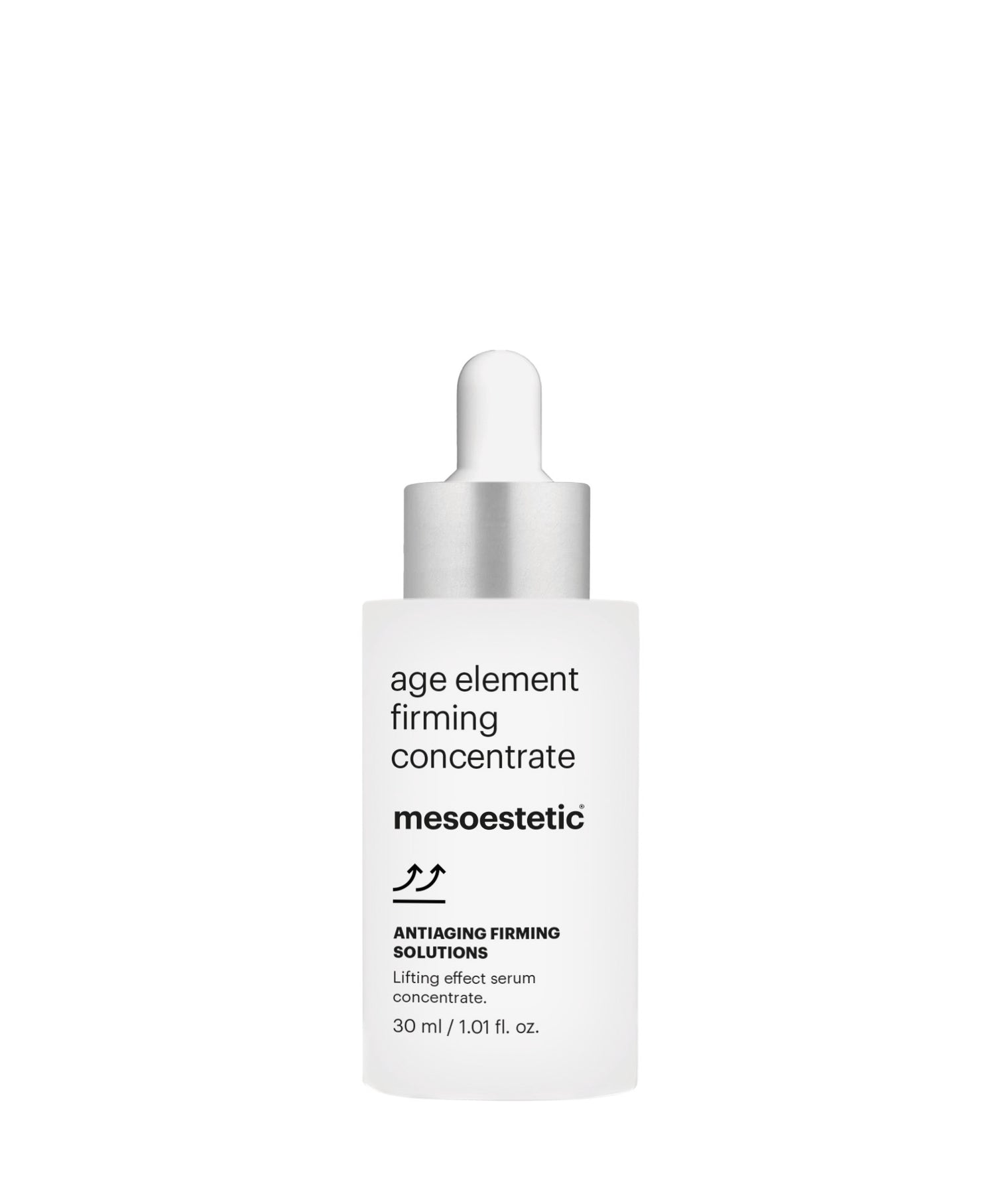 Texture of Mesoestetic Age Element Firming Concentrate applied on skin.
