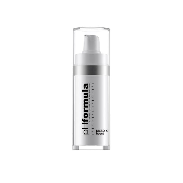pHformula MESO X Boost serum with spicules and multi-weight hyaluronic acid to improve skin texture, hydration and signs of ageing