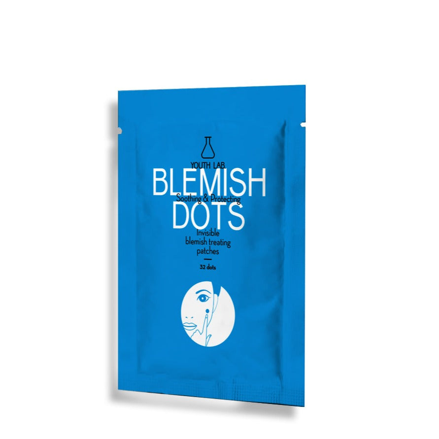 Transparent pimple patches with salicylic acid and tea tree water for targeted acne treatment.