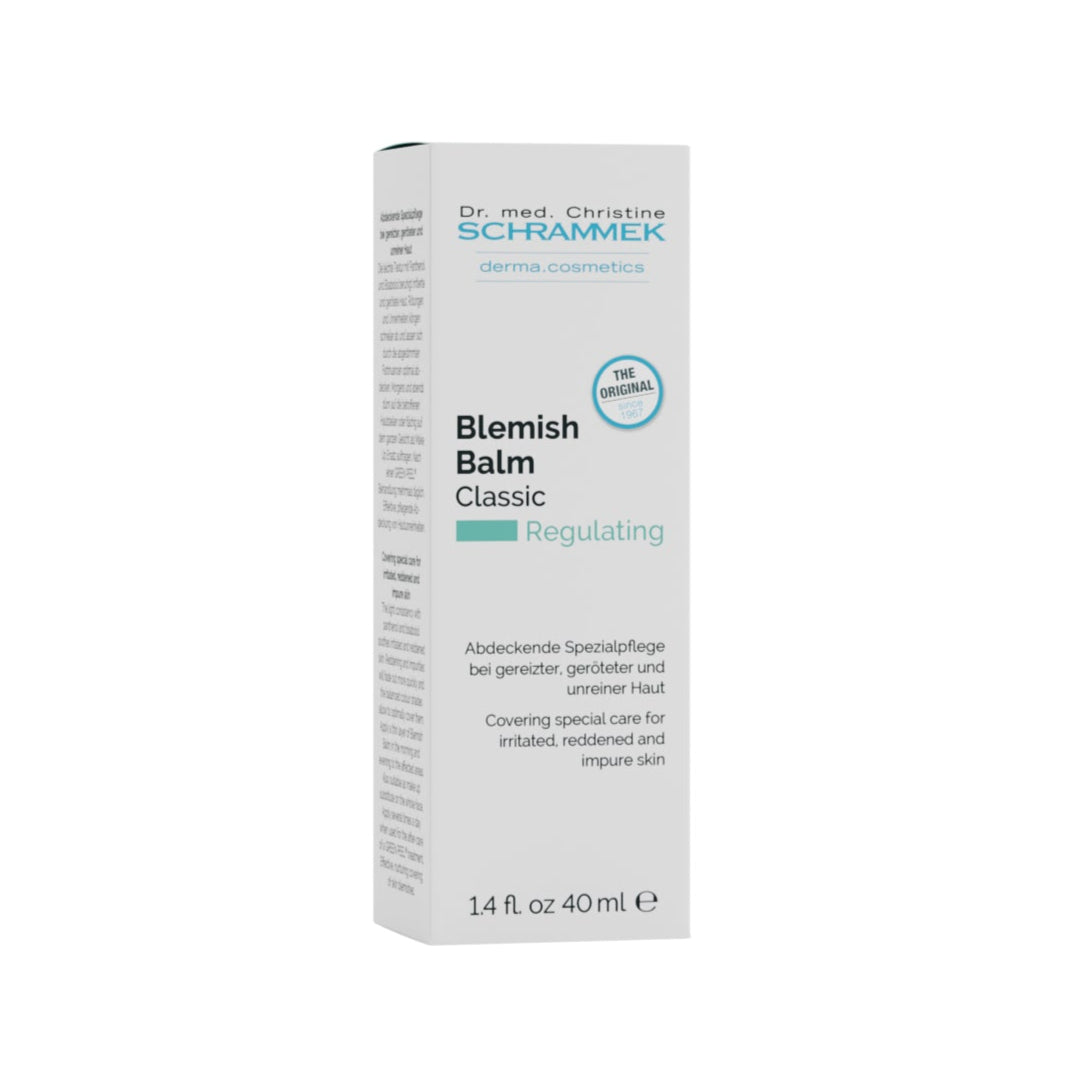 Blemish Balm with soothing ingredients and mineral protection, offering coverage and clarity for blemish-prone skin.