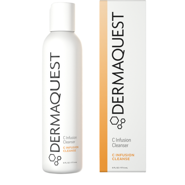 Foaming gel cleanser in a modern bottle, formulated with antioxidants for deep cleansing, hydration, and skin barrier support