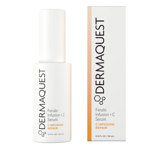 Antioxidant serum in a dropper bottle, formulated with vitamin C, E, ferulic acid, and plant extracts to reduce signs of aging and boost skin radiance.