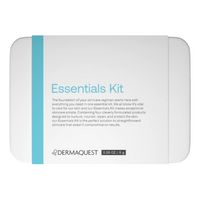 The DERMAQUEST Essential Kit is a complete daily skincare regimen designed specifically for dry and dehydrated skin.