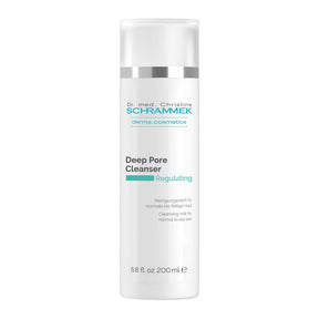 Bottle of light cleansing milk with witch hazel, calendula, and allantoin, designed to remove makeup and impurities while soothing and hydrating the skin.