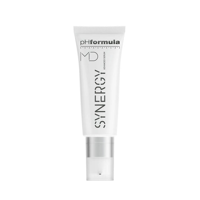 Age-defying serum by pHformula featuring mandelic acid, ubiquinone, and glycyrrhetinic acid to combat inflammaging, boost elasticity, and smooth fine lines