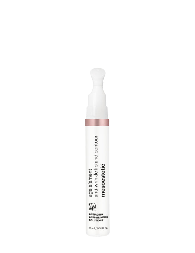 Targeted anti-aging lip treatment from Mesoestetic Age Element.