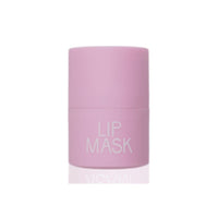 Pink lip mask container with 'LIP MASK' text on a white background