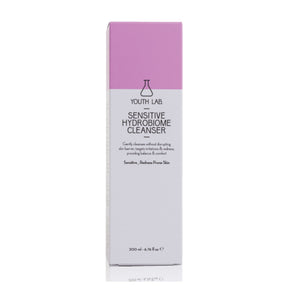 Youth Lab Sensitive Hydrobiome Cleanser emulsion to foam cleanser for sensitive and redness-prone skin