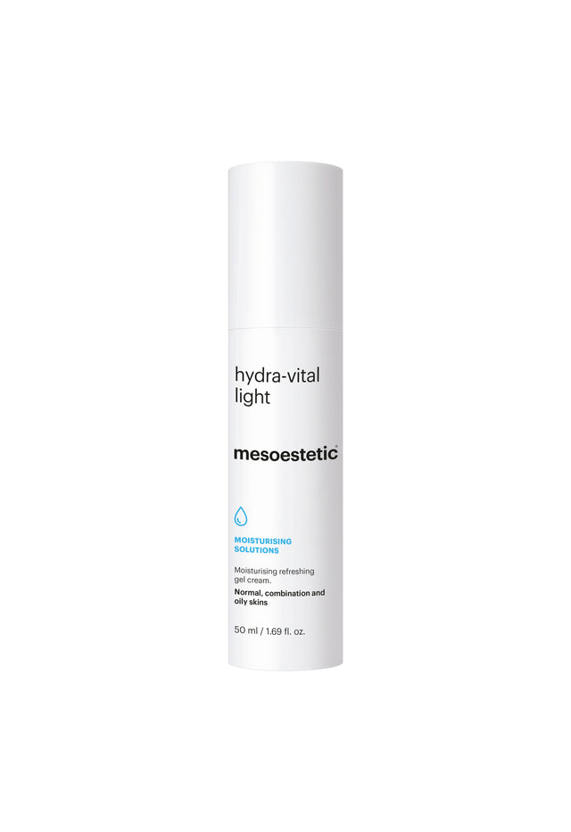 Lightweight moisturiser for combination skin with HA complex and Urban D-tox