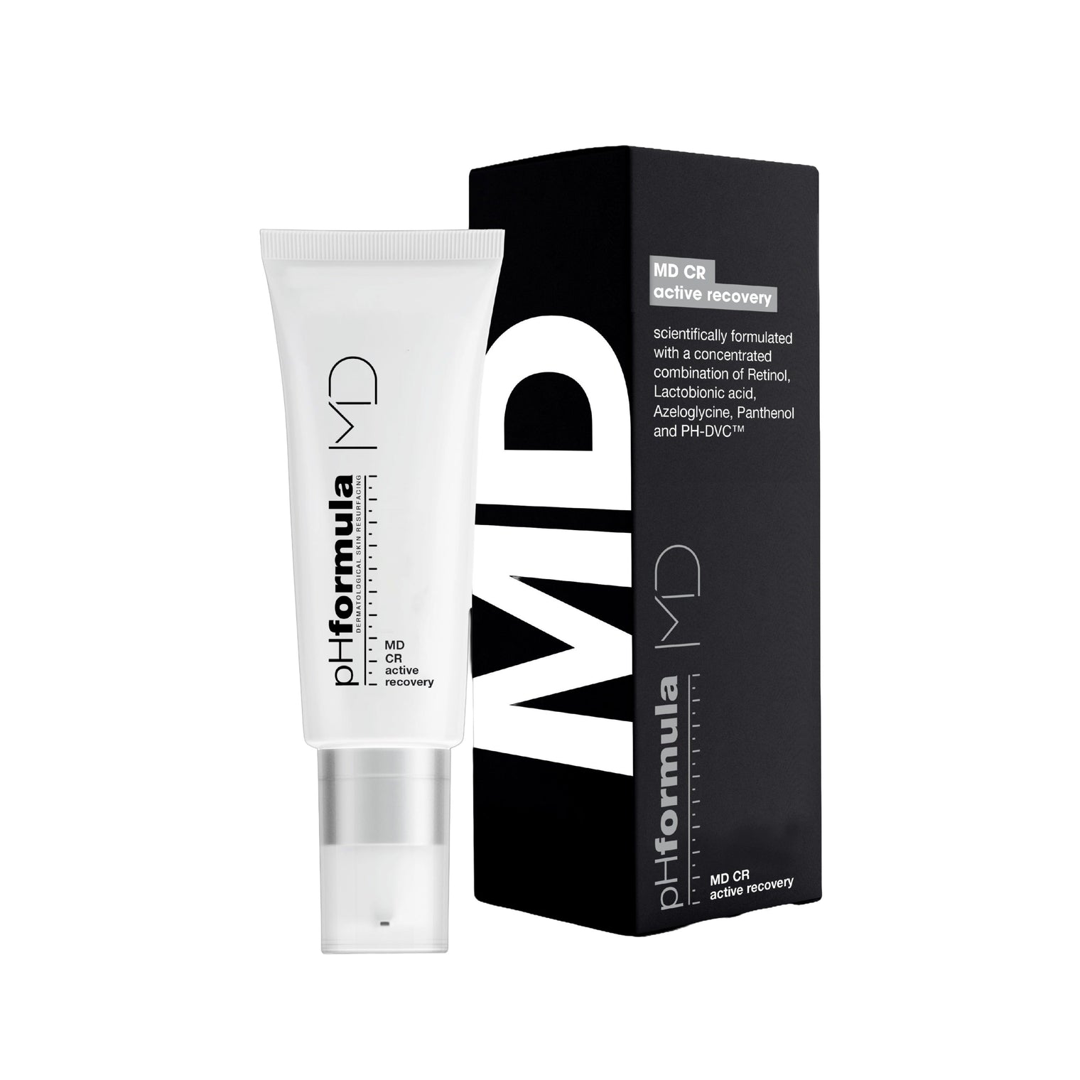 MD CR by pHformula skincare product designed to soothe irritation and strengthen the skin barrier.