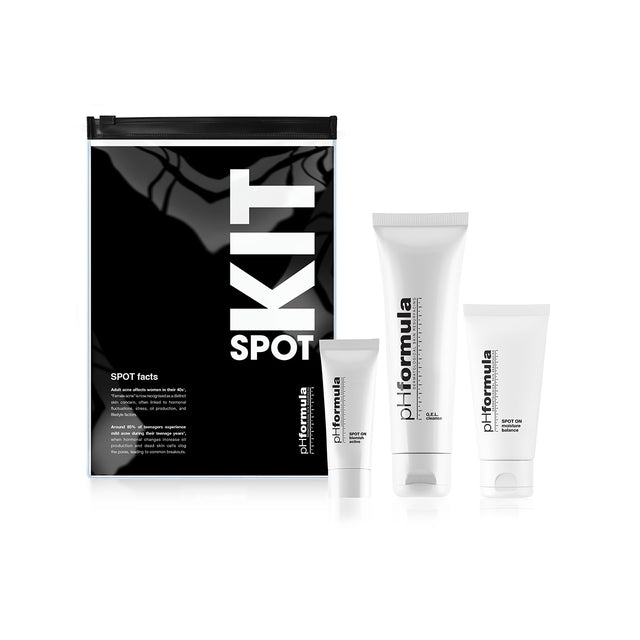 ph Formula spot on it for acne.