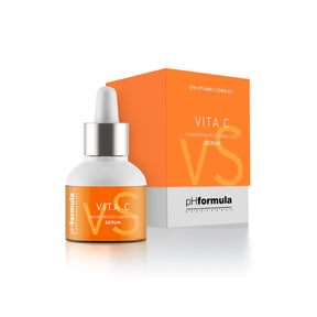 Vitamin C serum with hyaluronic acid and Ginkgo Biloba to hydrate, brighten, and reduce fine lines and signs of photo-aging.