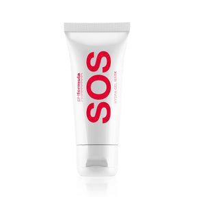 Soothing gel mask with Hyaluronic Acid and Chicory Root Extract to hydrate, calm irritation, and visibly firm dry, sensitive skin.